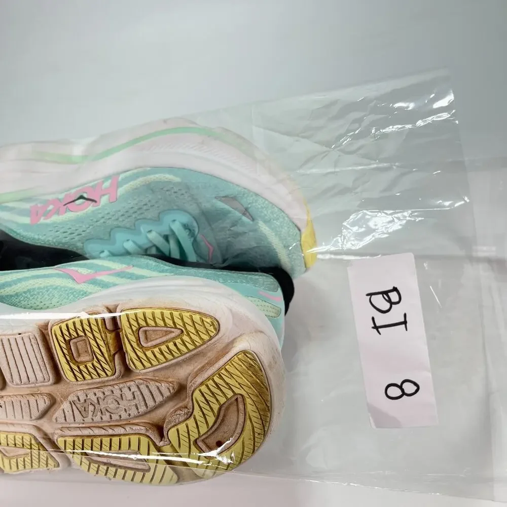 HOKA Bondi 9 Blue Spark Mint Fluorite Running Shoes 1162012 BTF Women's Size 10B - Picture 10 of 10